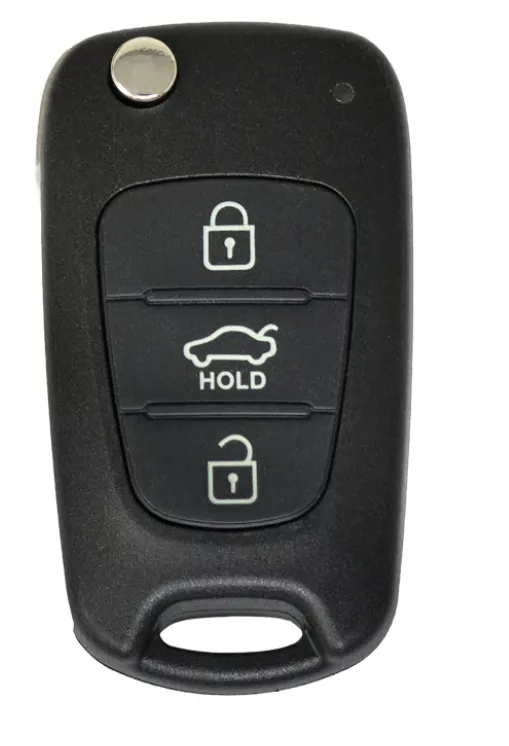 Hyundai / Kia flipp nøkkel med 3 knapper