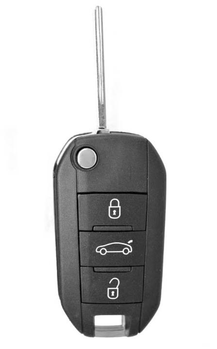 Peugeot 301 og 508 Citroën C-Elysee C4-Cactus nøkkelskall