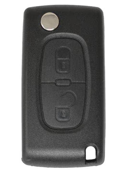 Peugeot / Citroën 2 knapper uten batteriholder