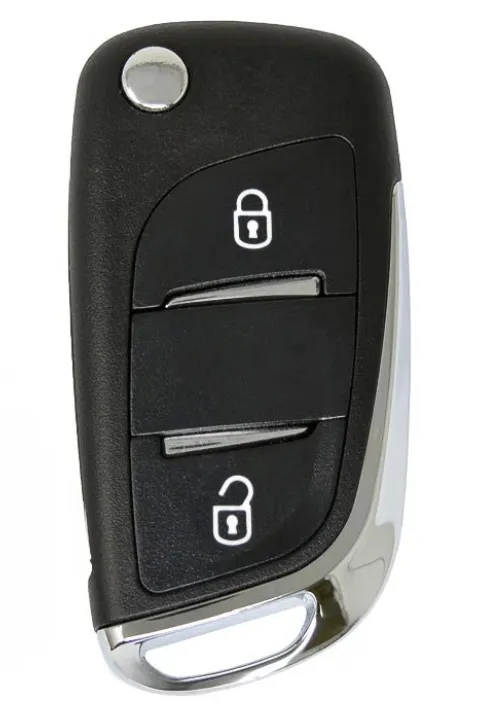 Peugeot / Citroën 2 knapper og uten batteriholder