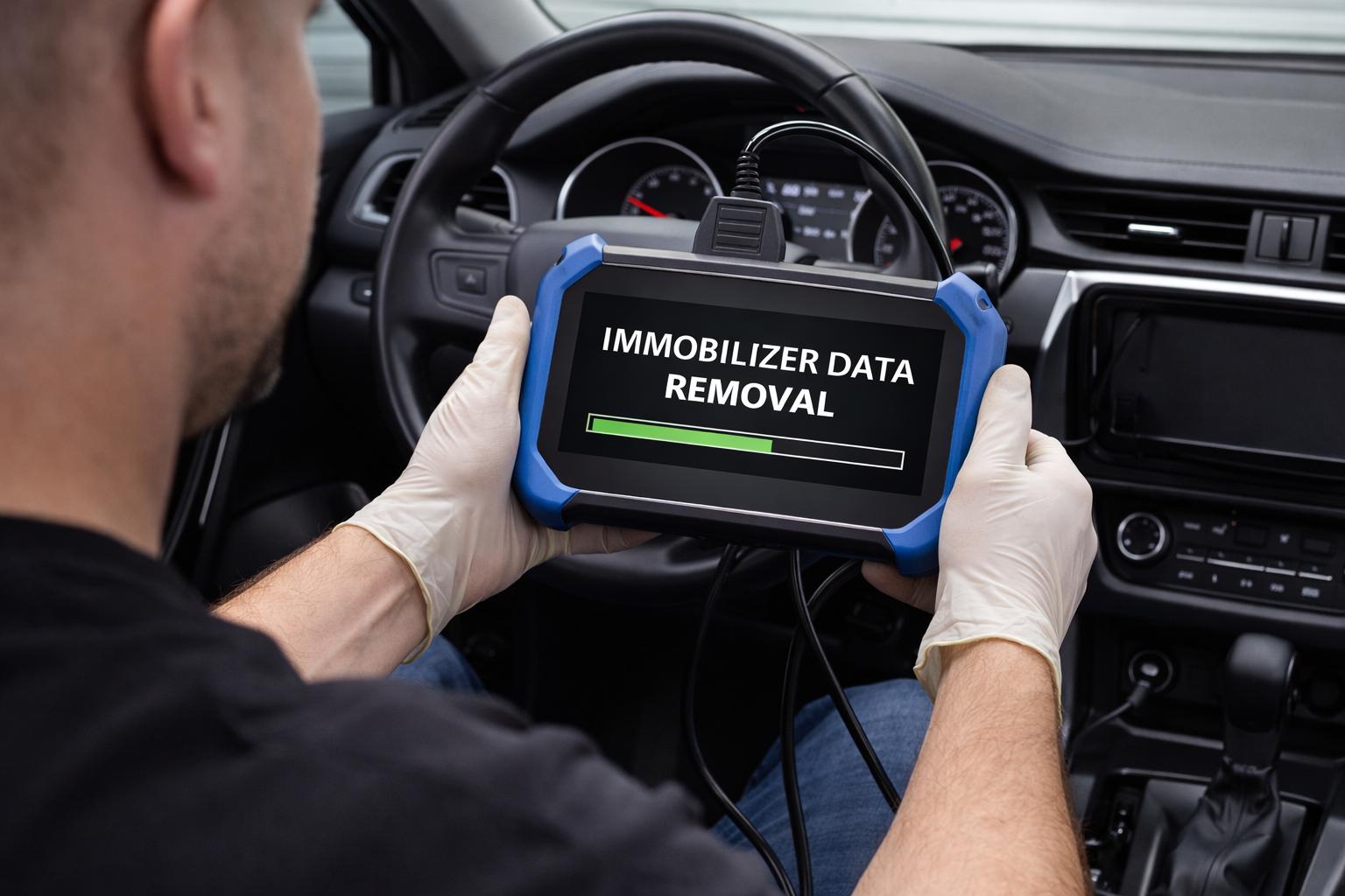 IMMO OFF VAG UTLEIE (Startsperre fjerner)