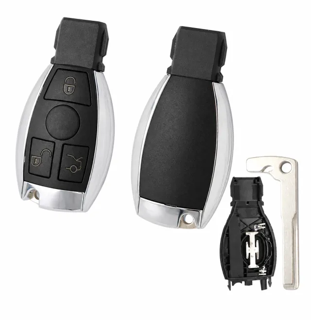 Mercedes 3 knapper 1 batteri