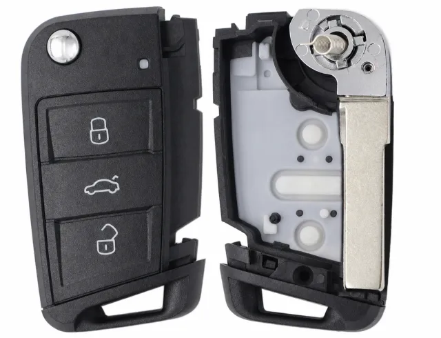 Volkswagen/Skoda Golf Flipp 3 knapper HU66 Blad